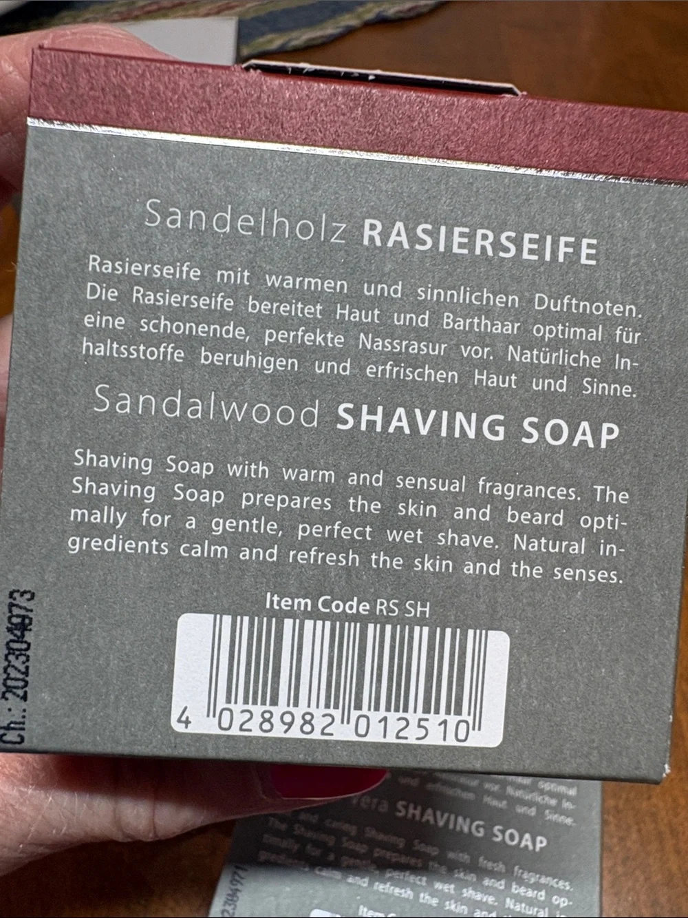Shaving Soap Trio New in Boxes; Aloe Vera, Sandalwood, and Sea Buckthorn Scents